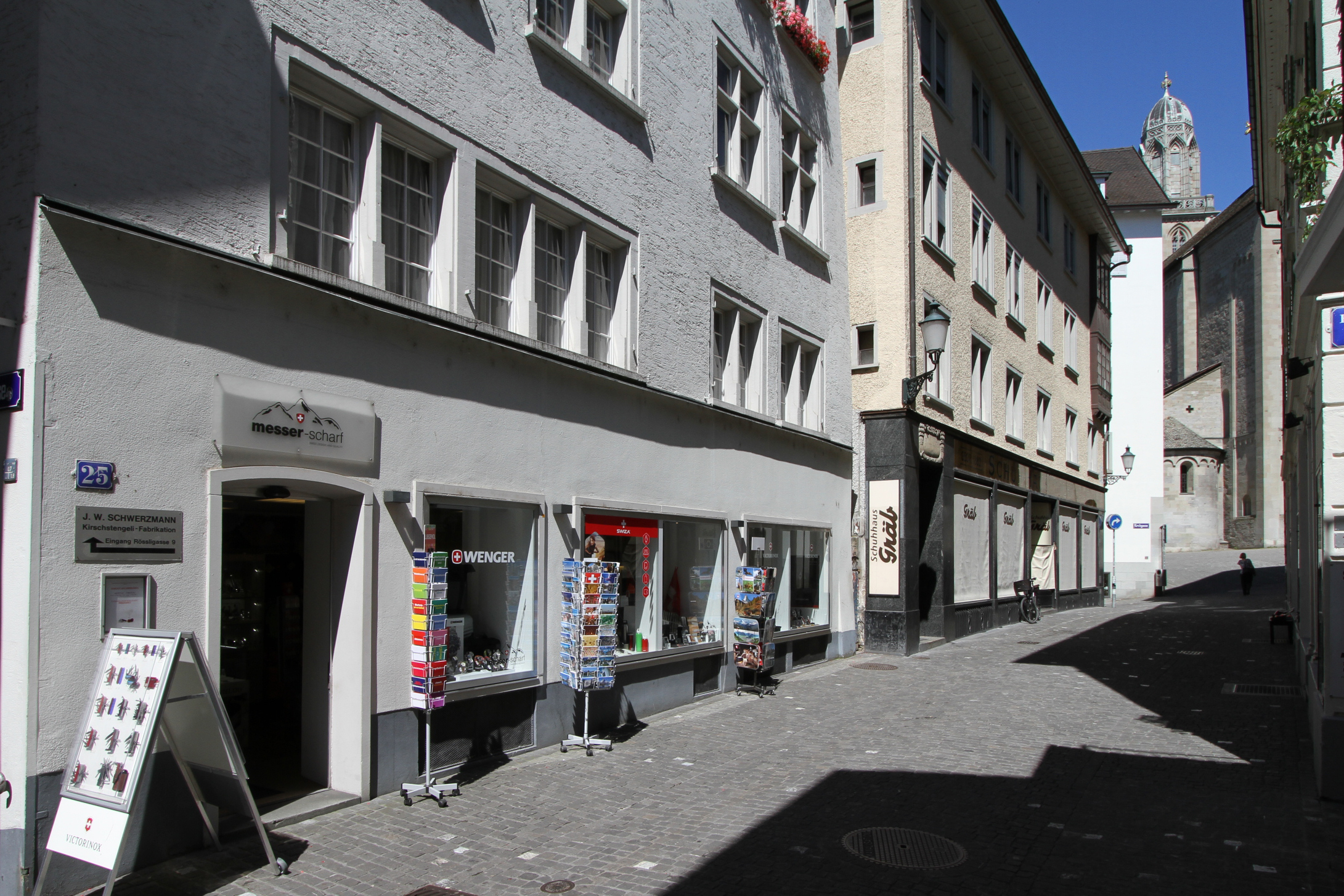 Messer Scharf